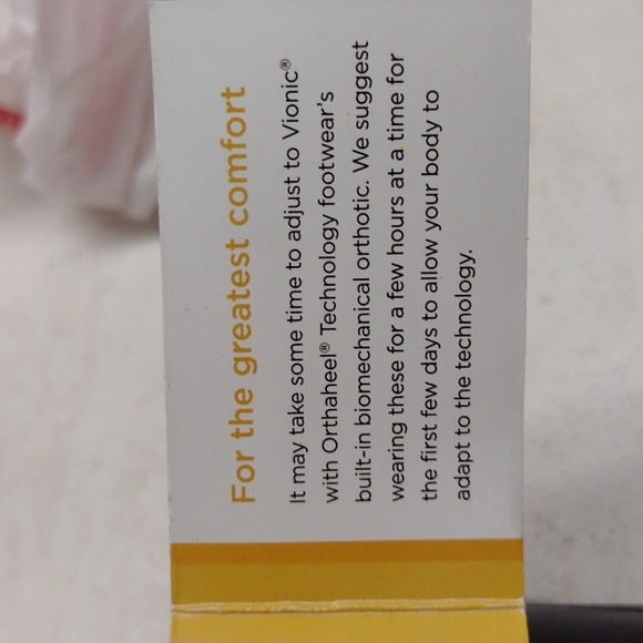 Vionic shoes men formal style  size 7 black color - Picture 16 of 16